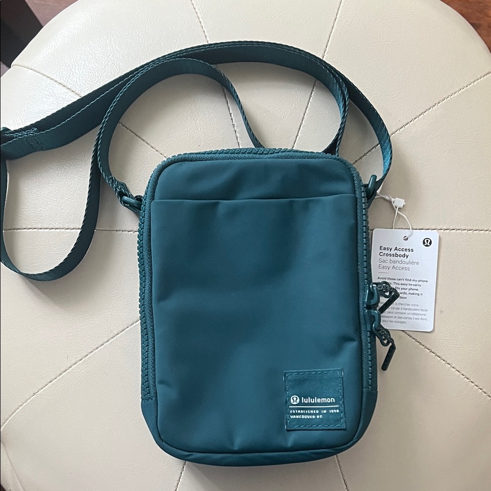 lululemon athletica Deep Teal Messenger Bag